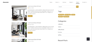 Decorator - Interior Design and Architecture HTML Template