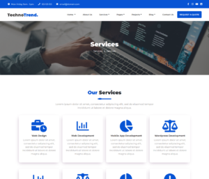 Techno Trend - IT Consulting HTML Template